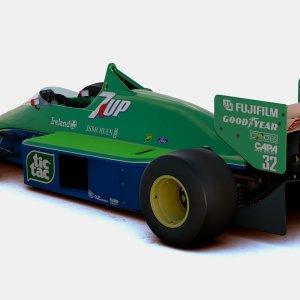 F1 F1500T-A Jordan 191 Michael Schumacher 1991 (2)