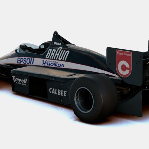 F1 F1500T-A Tyrrell 020 Satoru Nakajima 1991 (2)