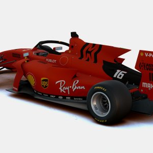 F1 Super Formula Ferrari SF90 Charles Leclerc (2019) (2)