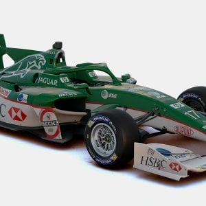 F1 Super Formula Jaguar R3 Pedro De La Rosa (2002) (1)