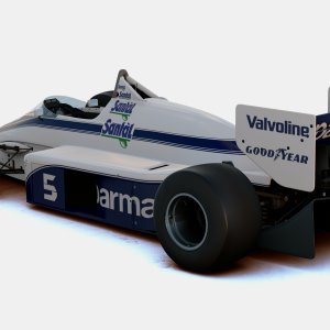 F1 F1500T-A Brabham BT49 Nelson Piquet (1979) (2)
