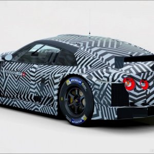 Nissan GTR1 2020 Prototype - rear