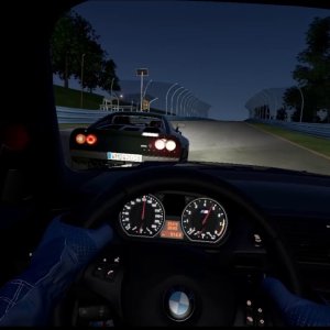 VR Night Battle at Watkins Glen Int. - BMW vs. Ferrari, who wins? - Project Cars 2