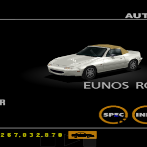 Mazda Eunos Roadster Arcade type/Chaste White