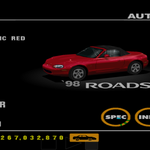 Mazda Eunos Roadster RS '98 Classic Red