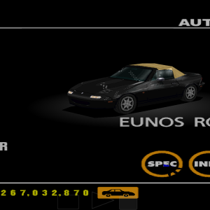 Mazda Eunos Roadster Arcade typeII Black