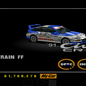 Honda Civic CR-X Si '91 Racing Modification