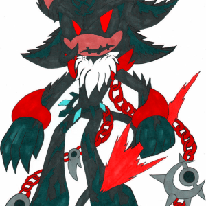 Heartless Shadow the Hedgehog (alternate)