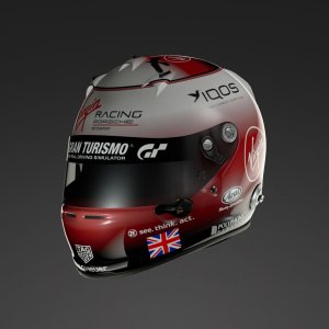 Virgin Racing Porsche Helmet