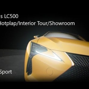 Lexus LC500 - VR Hotlap/Interior Tour/Showroom - GT Sport - YouTube