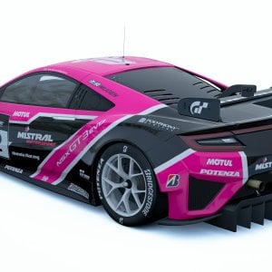 Mistral Motorsport NSX GT3 Evo (Livery Editor Comp 38) 2 Update