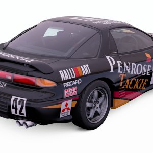 GT Sport LEC #40 - Penrose Tackie GTO JTCC '92 - Rear 3/4 View