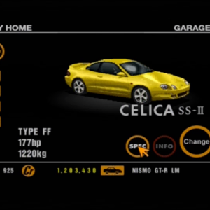 04 Toyota Celica SS-II Yellow