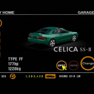 05 Toyota Celica SS-II Green