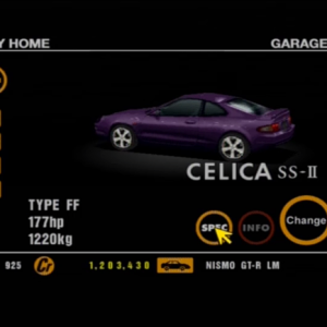 06 Toyota Celica SS-II Purple