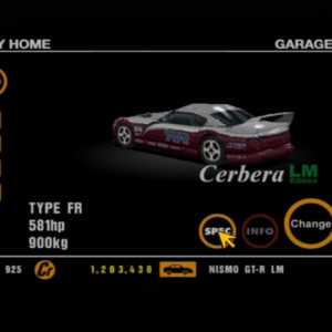 34 TVR Cerbera LM ED. Purple