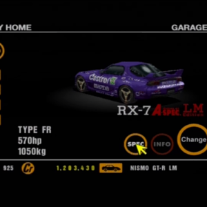 36 Mazda RX-7 A-Spec LM Ed. Purple