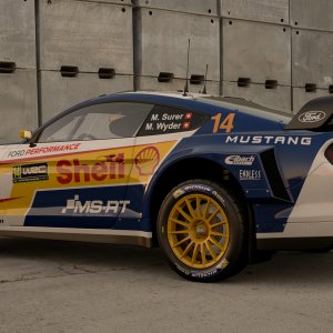 GT Sport LEC #41 - Ford Shell M-Sport Mustang WRC - Bonus 2 Old