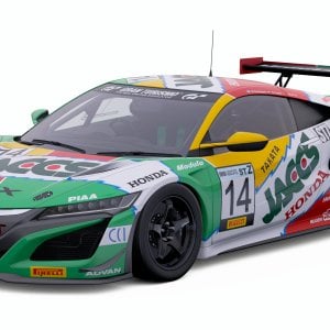 GT Sport LEC #42 - Honda JACCS NSX Super Taikyu (STZ) - Front 3/4 View