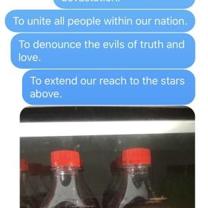 A text about a certain duo of Coke bottles