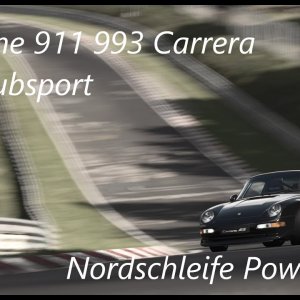 Porsche 911 993 Carrera RS Clubsport | Nurburgring Nordschleife | Cockpit Cam | Gran Turismo Sport