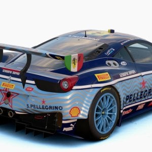 San Pellegrino 458 GT3 Rear