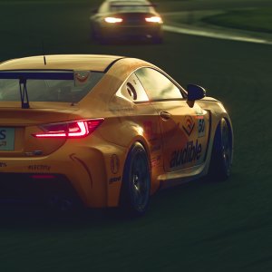 Amazon Audible Lexus RC F (night Race)