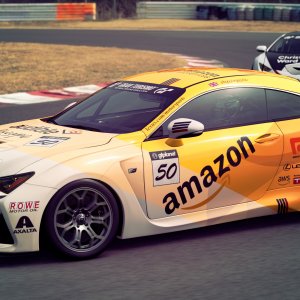 Amazon Audible Lexus RC F (race)