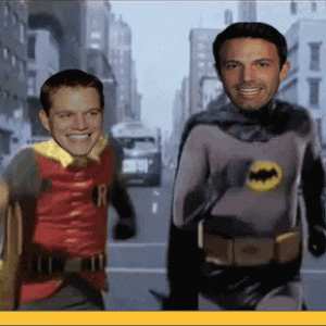 Batfleck And MattRobin