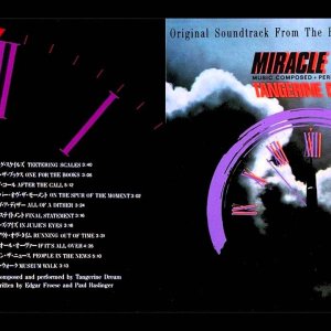 Tangerine Dream - Miracle Mile Soundtrack