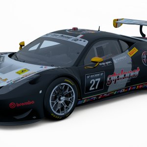 Ferrari GT3 GTPlanet Black (front)