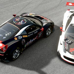 Ferrari GT3 GTPlanet (black&white2)