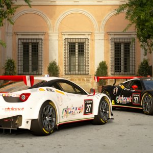 Ferrari GT3 GTPlanet (black&white3)