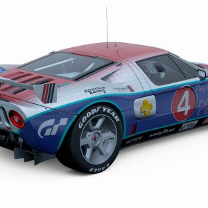 Ford GT LM PS Plus (rear)