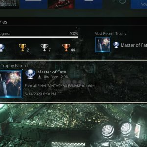 Final Fantasy VII Remake - Platinum Trophy