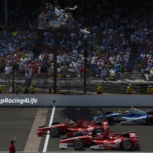 Dario Franchitti Wins The 2012 Indianapolis 500