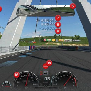 GT6 HUD