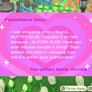 Glitter Glue is some diabolical stuff, it seems