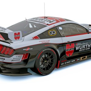 Mustang GT3 Gr.5 Würth Design