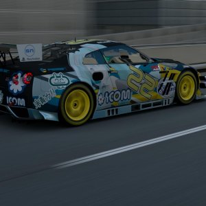 Schultze GT-R GT3 in fictitious Feisar livery