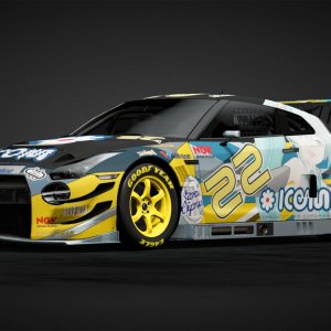 Schultze GT-R GT3 in fictitious Feisar livery