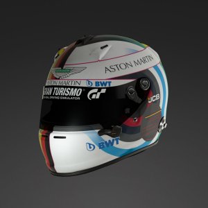 Vettel Aston Martin Lid