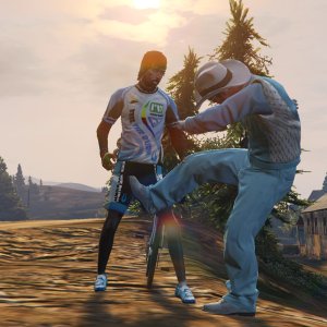 An endurance biker meets the 'latest member' of The Epsilon Program 7