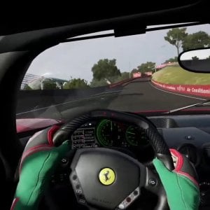 FM7 Enzo at Bathurst with controller