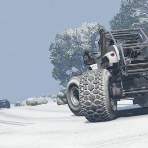 Modder made it snow, and a Sasquatch came to play 2