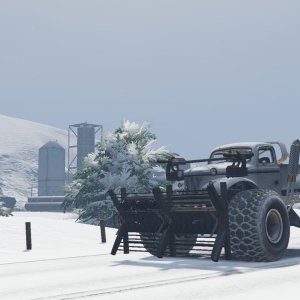 Modder made it snow, and a Sasquatch came to play 1