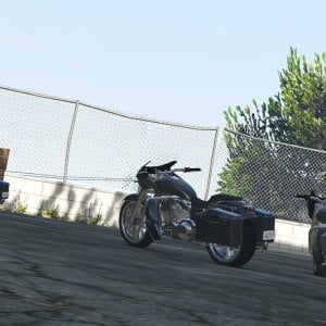 Revolver Bobcat makes themselves useful during a biker business sale 9