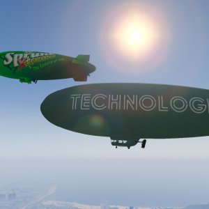 A quick blimp on blimp duel to the arcade 5