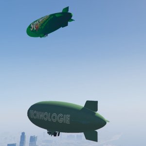 A quick blimp on blimp duel to the arcade 1