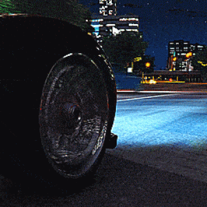 (GIF) Midnight madness with the brand new Lampadati Tigon going for a ride